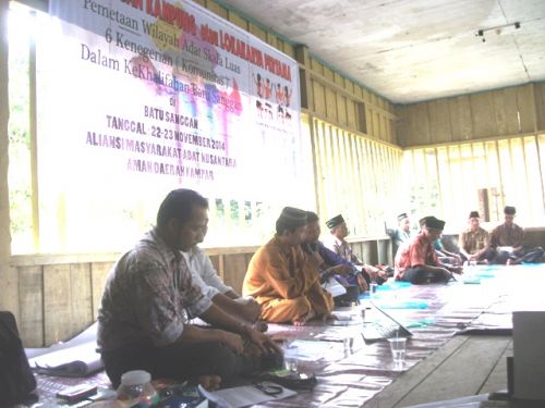 AMAN Taja Lokakarya Pemetaan Wilayah Adat di Batu Sanggan