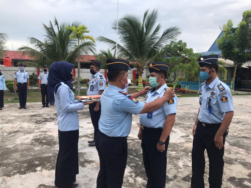 GoRiau - Tiga ASN Lapas Kelas II B Selatpanjang Naik Pangkat