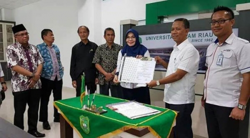 Goriau Uir Btn Syariah Teken Mou Ylpi Minta Bank Beri Kesempatan Mahasiswa Magang