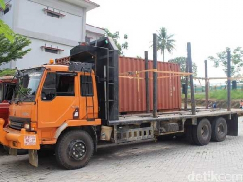 Modifikasi, Dua Pemilik Truk di Riau Jadi Tersangka