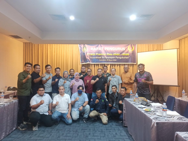 Pengurus Tenis Meja Riau Gelar Rapat Perdana, Bahas Pengukuhan Hingga Persiapan Kejurda