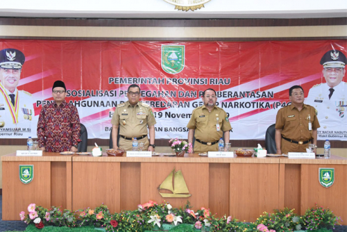 Wagubri: Pemprov Akan Tes Urine ASN se-Kabupaten Kota, Terlibat Narkoba Diberhentikan - GoRiau