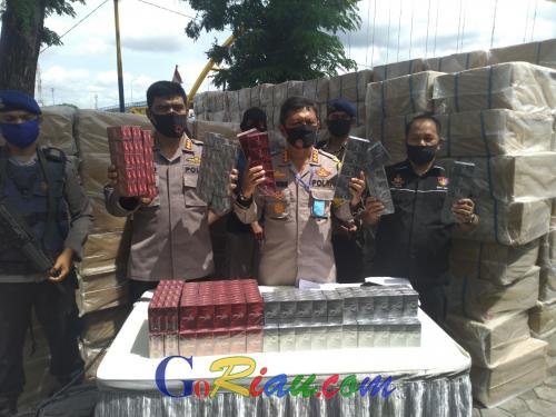 GoRiau Ekspos penangkapan ribuan kota