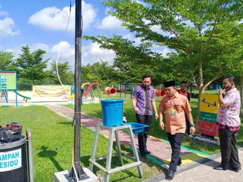 GoRiau Di taman bermain anak dekat Tu